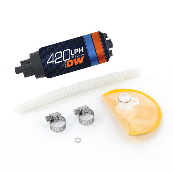 Deatschwerks DW420 Series 420lph In-Tank Fuel Pump w/ Install Kit For Mazda RX-8 04-08 - Premium Fuel Pumps from DeatschWerks - Just 709.28 SR! Shop now at Motors