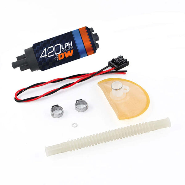 Deatschwerks DW420 Series 420lph In-Tank Fuel Pump w/ Install Kit For Nissan 370Z 2009-2015 - Premium Fuel Pumps from DeatschWerks - Just 709.28 SR! Shop now at Motors