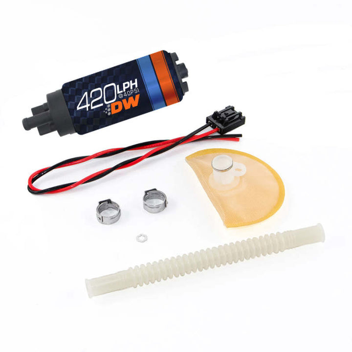 Deatschwerks DW420 Series 420lph In-Tank Fuel Pump w/ Install Kit For Nissan 370Z 2009-2015 - Premium Fuel Pumps from DeatschWerks - Just 709.27 SR! Shop now at Motors