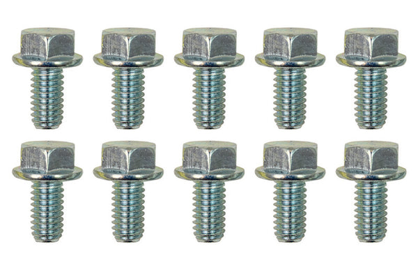 Moroso 5/16in-18 Serrated Zinc Flange Bolt  - 10 Pack - Premium Hardware Kits - Other from Moroso - Just 29.98 SR! Shop now at Motors