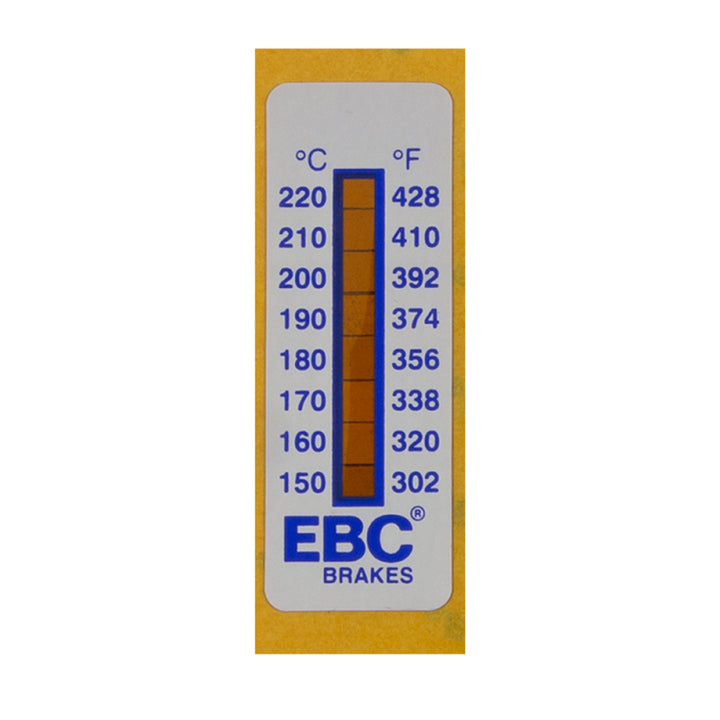 EBC Racing Level Caliper Temperature Strips (8 Pack) - Premium Brake Hardware from EBC - Just 79.53 SR! Shop now at Motors