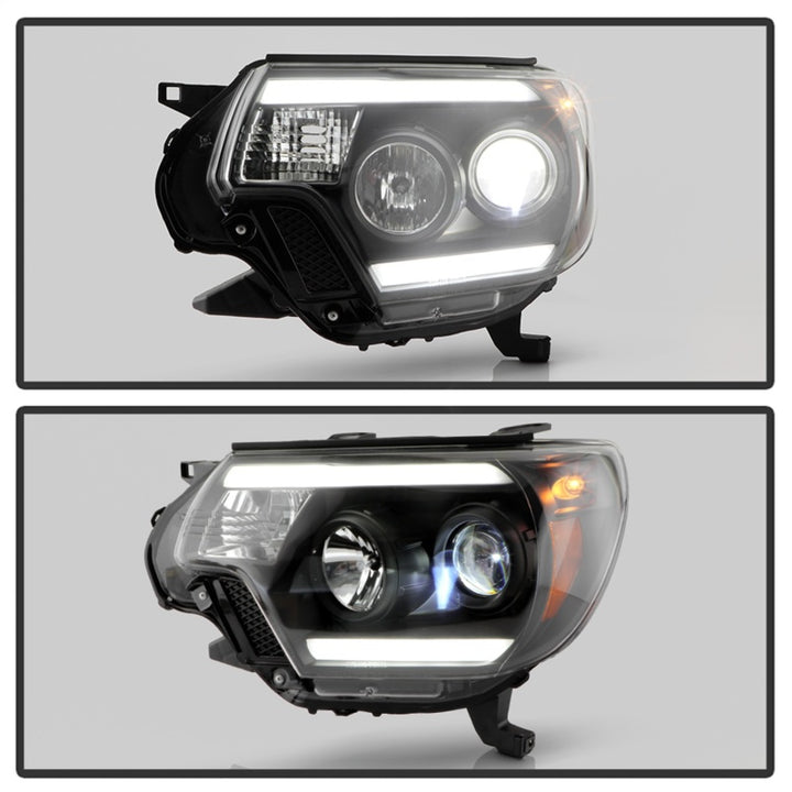 Spyder 12-15 Toyota Tacoma High-Power LED Module Headlights - Premium Headlights from SPYDER - Just 2516.44 SR! Shop now at Motors