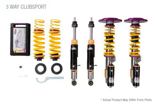 KW 3-Way Clubsport Kit BMW 3 Series F30 4 Series F32 2wd w/ EDC - Premium Coilovers from KW - Just 23163.12 SR! Shop now at Motors
