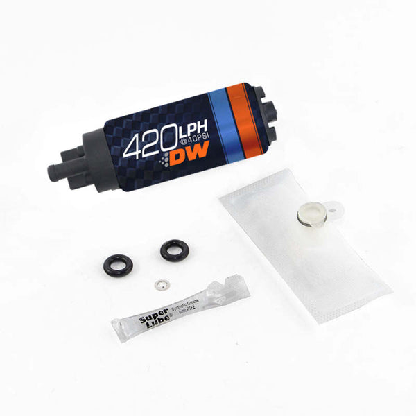 Deatschwerks DW420 Series 420lph In-Tank Fuel Pump w/ Install Kit For 09-12 Genesis Coupe - Premium Fuel Pumps from DeatschWerks - Just 709.28 SR! Shop now at Motors