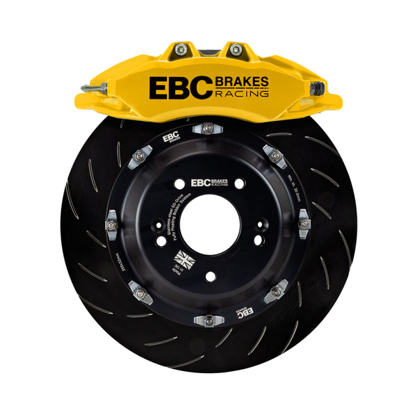 EBC Racing 2023+ Nissan 400Z Yellow Apollo-6 Calipers 355mm Rotors Front Big Brake Kit - Premium Big Brake Kits from EBC - Just 9428.19 SR! Shop now at Motors