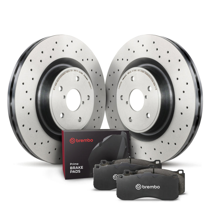 Brembo OE Front Disc Brake Kit - Premium Brake Rotors - OE from Brembo OE - Just 1600 SR! Shop now at Motors