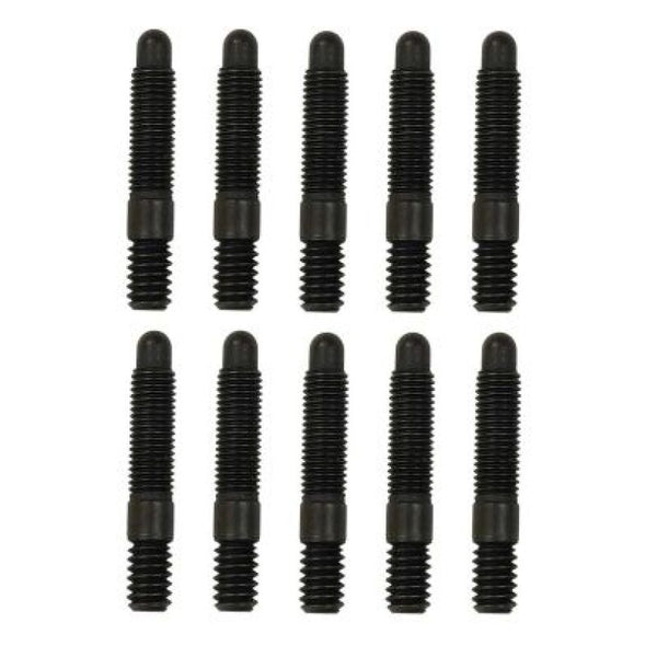 Moroso Bullet Nose Black OX Studs - 1/4-20 X 1/4-28 X 1.5 Long (10 Pack) - Premium Fittings from Moroso - Just 71.27 SR! Shop now at Motors