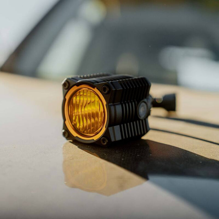 KC HiLiTES FLEX ERA 1 Performance Yellow Spread Beam Lens - Premium Light Accessories and Wiring from KC HiLiTES - Just 37.52 SR! Shop now at Motors