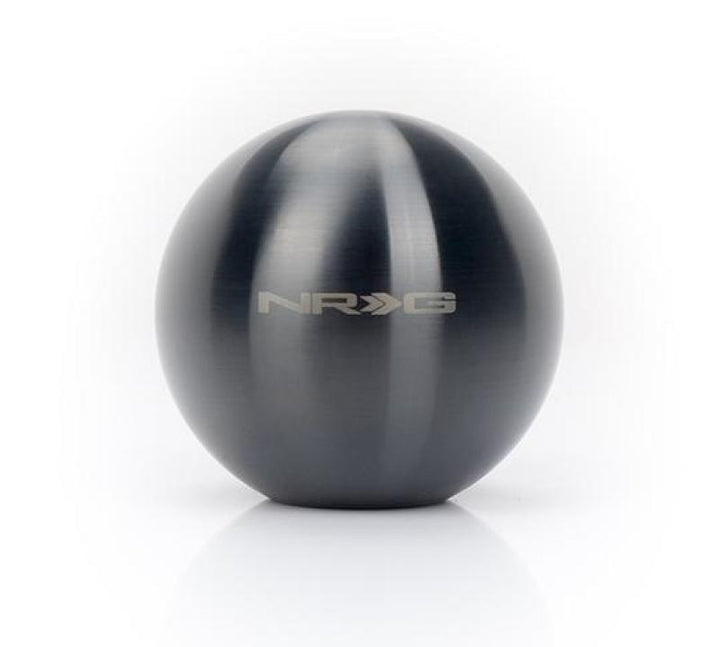 NRG Black Chrome Titanium Round Shifter Heavy Weight - Premium Shift Knobs from NRG - Just 150.23 SR! Shop now at Motors