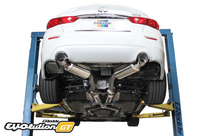 GReddy 16+ Infiniti Q50 Evolution (RWD ONLY) GT Cat-Back Exhaust - Premium Catback from GReddy - Just 4457.01 SR! Shop now at Motors