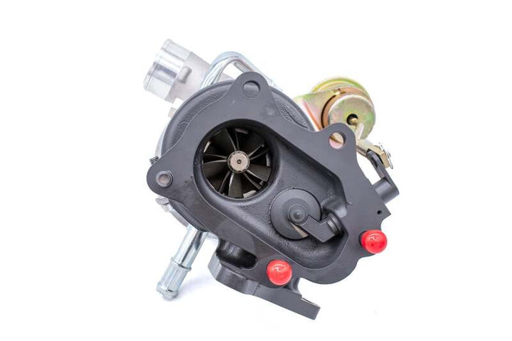 Forced Performance Subaru STi Blue Turbo 58mm Black Housing Ported External WG w/Oil Line (D/S Only) - Premium Turbochargers from Forced Performance - Just 6001.53 SR! Shop now at Motors