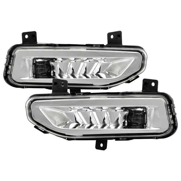 Spyder 22-24 Nissan Frontier Full LED OEM Fog Lights w/Switch (FL-NF22-LED-C)