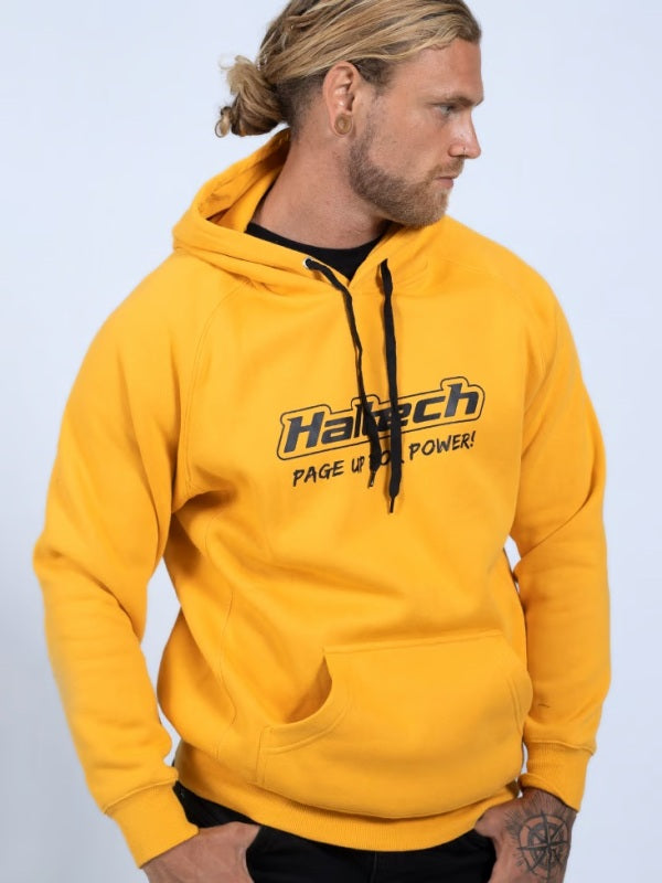 Haltech Classic Hoodie - Yellow - XS - Premium Apparel from Haltech - Just 150.23 SR! Shop now at Motors