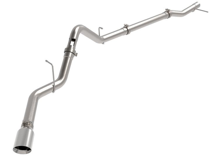 aFe 23-24 GM Trucks L6 Large Bore-HD 3 IN 409 Stainless Steel DPF-Back Exhaust System w/Polished Tip - Premium DPF Back from aFe - Just 2148.92 SR! Shop now at Motors