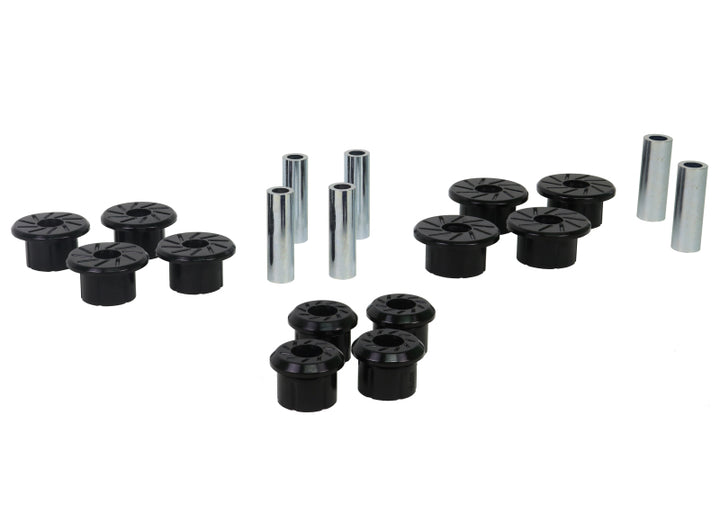 Whiteline 1999-2018 Chevrolet Silverado 1500 Spring - Eye Front/Rear And Shackle Bushing - Premium Spring Insulators from Whiteline - Just 408.39 SR! Shop now at Motors