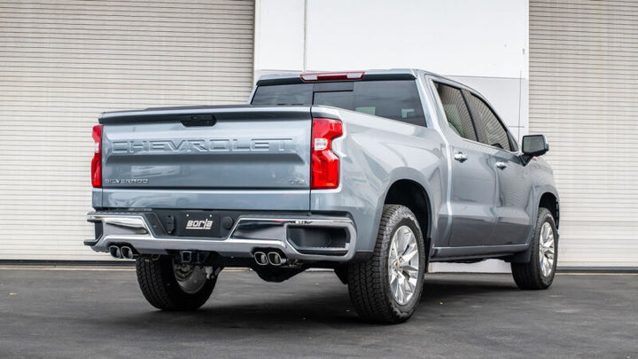 Borla 2024 Chevy Silverado 1500 6.2L V8 S-Type Catback Exhaust w/ Simulator - Chrome - Premium Catback from Borla - Just 7295.81 SR! Shop now at Motors
