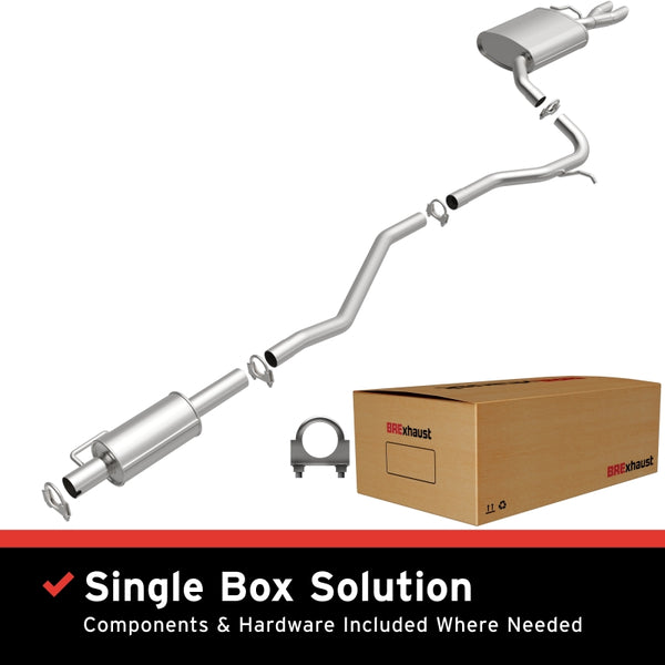 مجموعة عادم MagnaFlow BRE لسيارات Fusion Milan موديلات 2006-2010 محرك 2.3 لتر