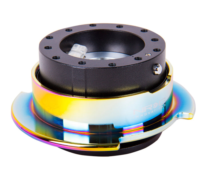 NRG Quick Release Gen 2.5 - Black Body / Neochrome Ring - Premium Quick Release Adapters from NRG - Just 585.91 SR! Shop now at Motors