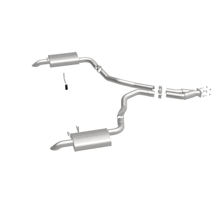 MagnaFlow 75-79 Chevy Corvette V8 5.7L Dual Split Rear Exit Stainless Cat-Back Perf Exhaust - Premium Catback from Magnaflow - Just 3076.59 SR! Shop now at Motors