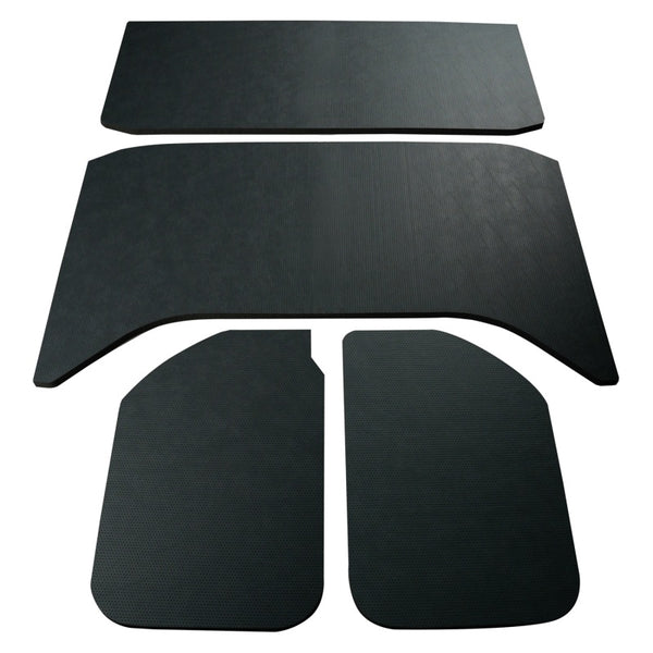 DEI 11-18 Jeep Wrangler JK 4-Door Boom Mat Headliner - 4 Piece - Black Leather Look - Premium Hard Top Accessories from DEI - Just 1689.57 SR! Shop now at Motors