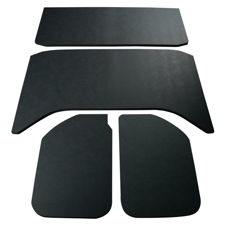 DEI 11-18 Jeep Wrangler JK 4-Door Boom Mat Headliner - 4 Piece - Black Leather Look - Premium Hard Top Accessories from DEI - Just 1690.73 SR! Shop now at Motors