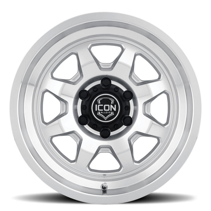 ICON Nuevo 17x8.5 / 6x135 / 6mm Offset 5in BS - Silver Machined - Premium Wheels - Cast from ICON - Just 896.53 SR! Shop now at Motors