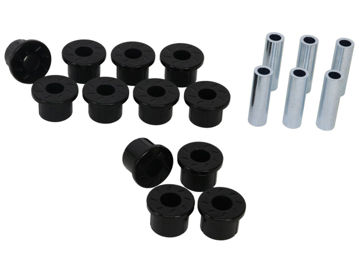 Whiteline 05-13 Toyota Tacoma Rear Spring Bushing Kit - Premium Spring Insulators from Whiteline - Just 277.11 SR! Shop now at Motors