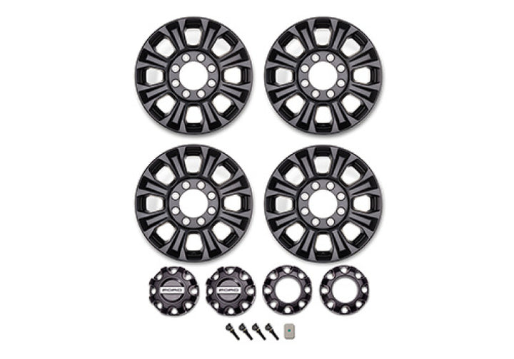 Ford Racing 23-24 Super Duty 18x8in Matte Black Wheel Kit - Premium Wheels - Cast from Ford Racing - Just 4875.38 SR! Shop now at Motors