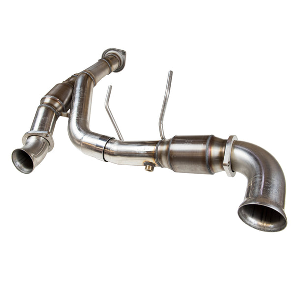 Kooks 2015 + Ford F150 Coyote 5.0L 4V 3in SS OEM Exhaust Catted Y Pipe - Premium Y Pipes from Kooks Headers - Just 7084.48 SR! Shop now at Motors
