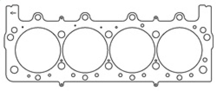 Cometic Ford D/E460 Pro Stock .045in MLS Cylinder Head Gasket - 4.600in Bore - Premium Head Gaskets from Cometic Gasket - Just 503.68 SR! Shop now at Motors