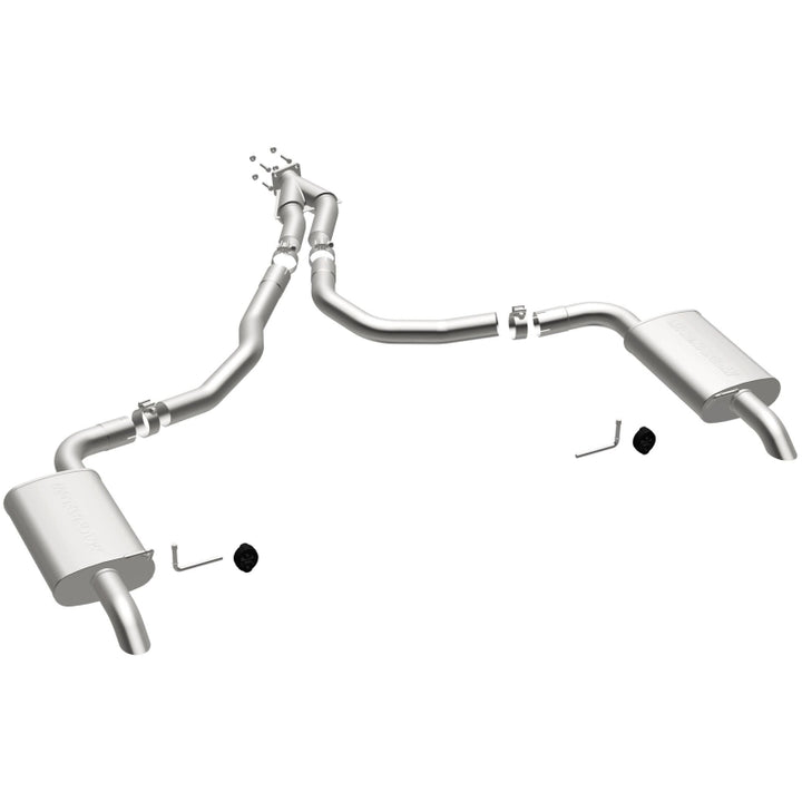 MagnaFlow 75-79 Chevy Corvette V8 5.7L Dual Split Rear Exit Stainless Cat-Back Perf Exhaust - Premium Catback from Magnaflow - Just 3076.59 SR! Shop now at Motors