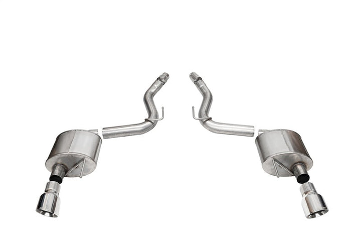 Corsa 2024-2024 Ford Mustang Sport Axle-Back Dual Rear Exit with 4.5in Polished Pro-Series Tips - Premium Axle Back from CORSA Performance - Just 5066.88 SR! Shop now at Motors