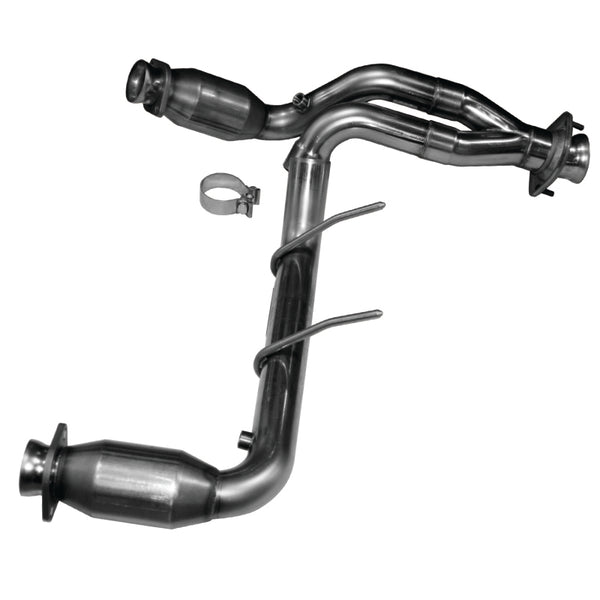 Kooks 09-10 Ford F-150/ Ford Raptor 5.4L 3V 2 1/2in x 2 1/2in OEM Cat Y Pipe Kooks HDR Req - Premium Y Pipes from Kooks Headers - Just 6915.88 SR! Shop now at Motors