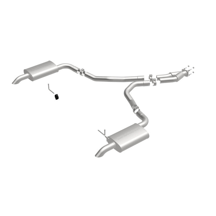 MagnaFlow 75-79 Chevy Corvette V8 5.7L Dual Split Rear Exit Stainless Cat-Back Perf Exhaust - Premium Catback from Magnaflow - Just 3076.59 SR! Shop now at Motors