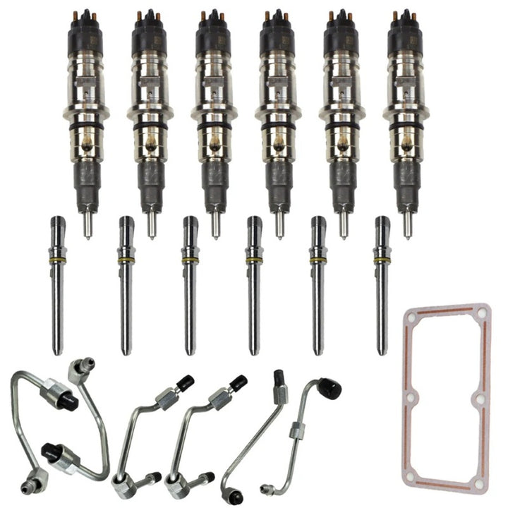 Industrial Injection 13-18 Dodge Ram 6.7L Injector Pack w/ Connecting Tubes & Fuel Lines - Premium Fuel Injectors - Diesel from Industrial Injection - Just 9240.62 SR! Shop now at Motors