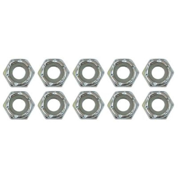 Moroso Zinc Nylock Nuts - 1/4-20 (10 Pack) - Premium Hardware - Singles from Moroso - Just 18.73 SR! Shop now at Motors