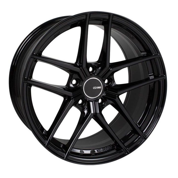 Enkei TY5 19x8.5 5x114.3 50mm Offset 72.6mm Bore Black Wheel - Premium Wheels - Cast from Enkei - Just 1721.63 SR! Shop now at Motors