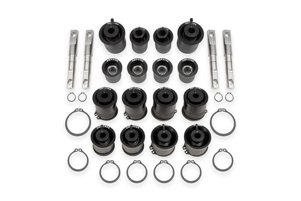BMR 97-04 Chevrolet Corvette C5 / 05-13 Corvette C6 Front & Rear Control Arms Bearing Kit - Black - Premium Bushing Kits from BMR Suspension - Just 4455.75 SR! Shop now at Motors