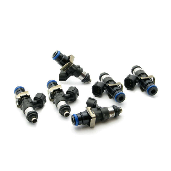 DeatschWerks Bosch EV14 Universal 48mm/14mm Matched Set of 6 Injectors 2400cc/min - Premium Fuel Injector Sets - 6Cyl from DeatschWerks - Just 5442.21 SR! Shop now at Motors