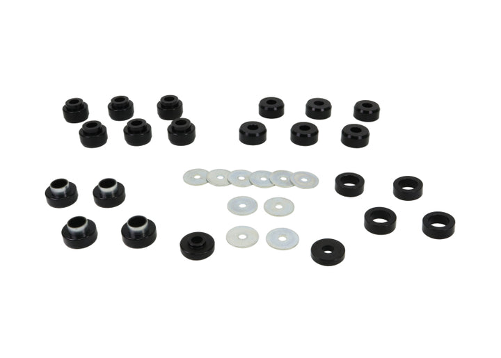 Whiteline 1987-1995 Jeep Wrangler Body Mount Bushing Set - Premium Bushing Kits from Whiteline - Just 408.39 SR! Shop now at Motors