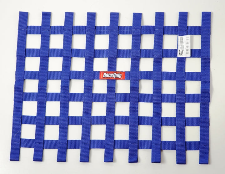 RaceQuip Blue 18in H x 24W SFI Ribbon Window Net - Premium Window Nets from Racequip - Just 135.02 SR! Shop now at Motors