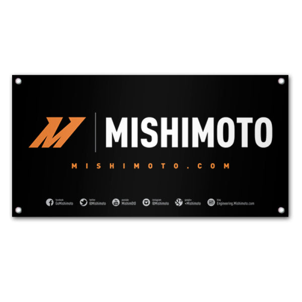 Mishimoto Promotional Medium Vinyl Banner 33.75x65 inches - Premium Marketing from Mishimoto - Just 86.14 SR! Shop now at Motors