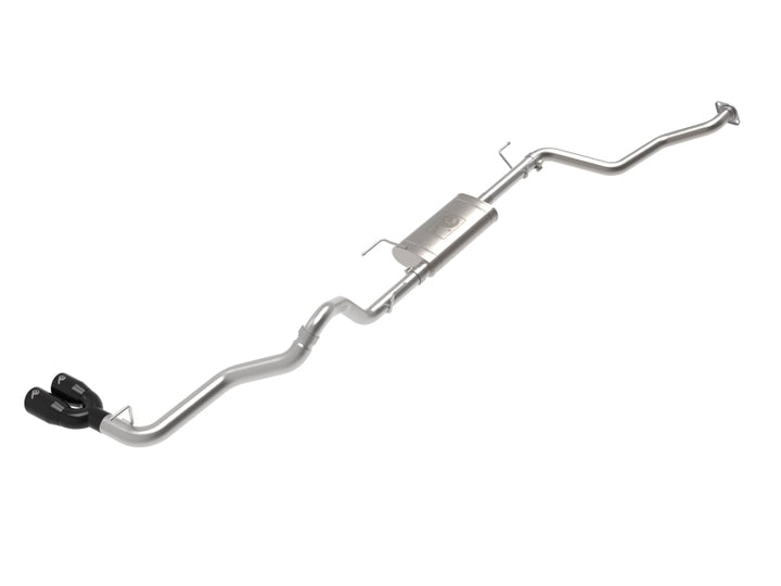 aFe 2024 Toyota Tacoma L4 2.4L Vulcan Series 2.5-3in 304 SS Steel Cat-Back Exhaust w/Black Tips - Premium Catback from aFe - Just 3471.35 SR! Shop now at Motors