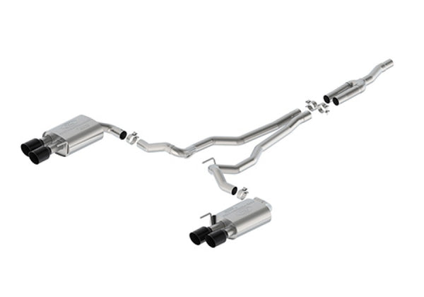 Ford Racing 2024 Mustang 2.3L Extreme Active Cat-Back Exhaust System Black Tips - Premium Catback from Ford Racing - Just 10232.51 SR! Shop now at Motors