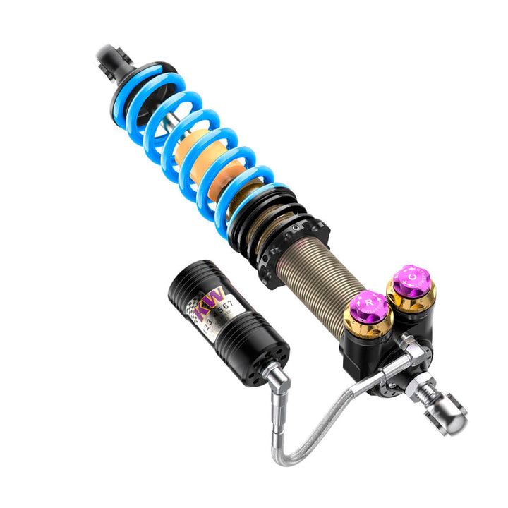 KW 04-05 Porsche Carrera GT Special Edition V5 Coilover Kit W/ Red & Blue Springs - Premium Coilovers from KW - Just 84145.19 SR! Shop now at Motors