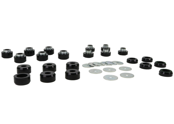 Whiteline 1997-2006 Jeep Wrangler Body Mount Bushing Set - Premium Bushing Kits from Whiteline - Just 552.42 SR! Shop now at Motors