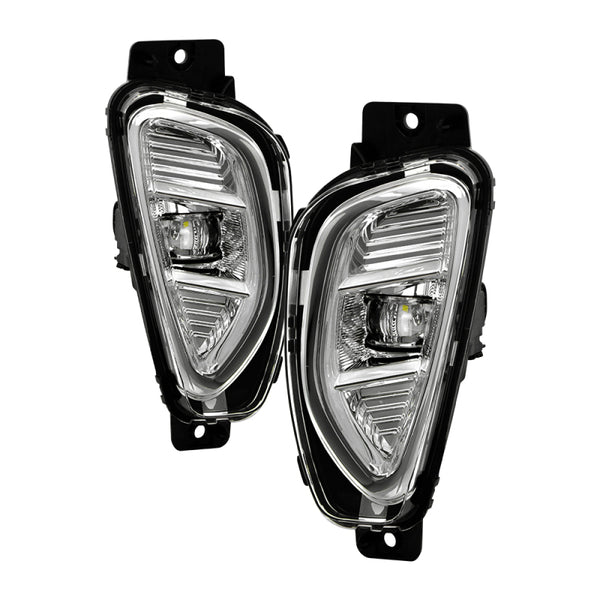 Spyder 20-22 Ford Escape OEM Style LED Fog Lights w/Switch - Clear (FL-FESC20-LED-C)
