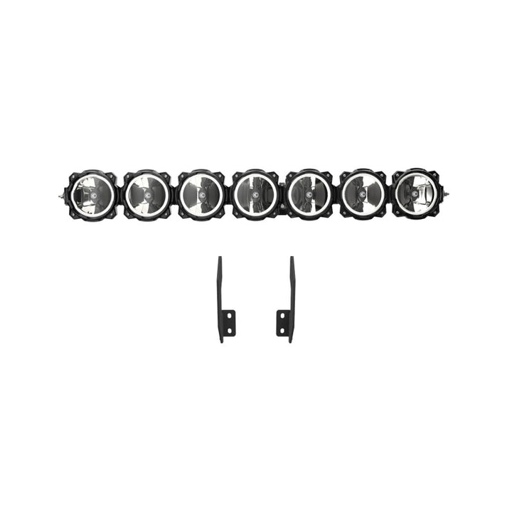 KC HiLiTES 11-16 Ford Super Duty Gravity LED Pro6 7-Light Bar Kit - Front Bumper - Premium Light Bars & Cubes from KC HiLiTES - Just 6910.71 SR! Shop now at Motors