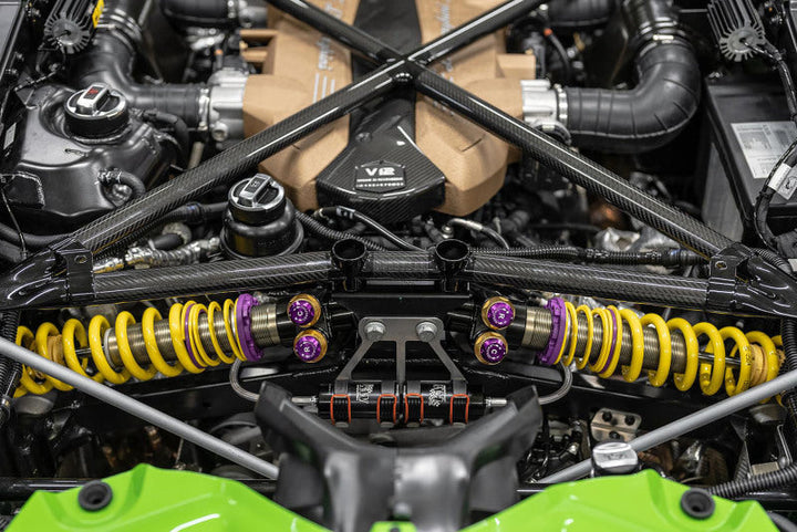 KW V5 COILOVER BUNDLE LAMBORGHINI AVENTADOR SVJ WITHOUT ELECTRONIC DAMPERS - Premium Coilovers from KW - Just 63407.74 SR! Shop now at Motors