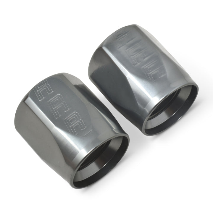 Russell Hose End Socket -6 AN Polished & Gray Anodized (2 PACK) - Premium Fittings from Russell - Just 33.62 SR! Shop now at Motors